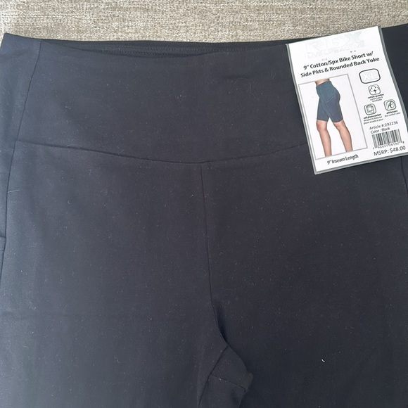 RBX Cotton Spandex Black Biker Shorts SizeXL. NWT. - Picture 4 of 9